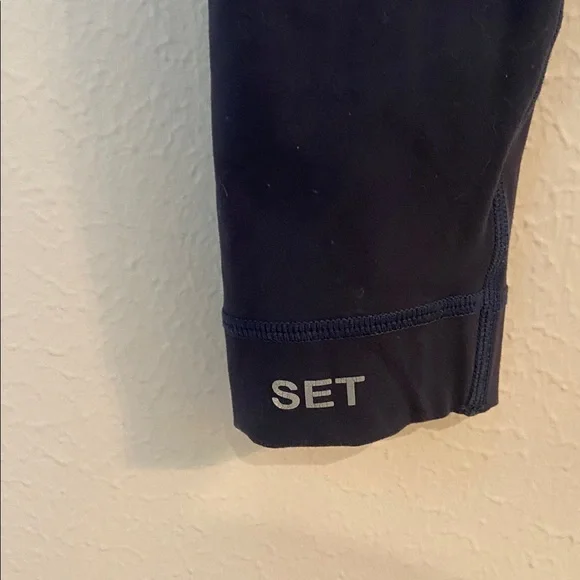 SET Active Sportbody Leggings Navy Blue Size S - Picture 3 of 4